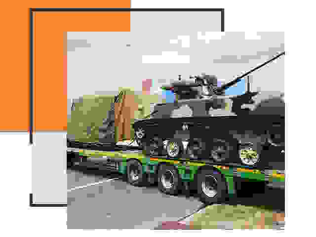 Перевозка военной техники в Новоуральске