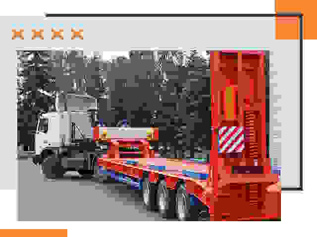 Перевозки на тралах и платформах в Новоуральске